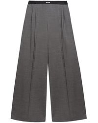 MSGM - Pantalon À Logo Imprimé - Lyst