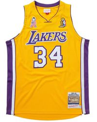 Mitchell & Ness - X La Lakers Trägershirt mit Logo-Print - Lyst