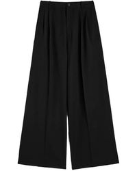 Jil Sander - Pleated Wool Trousers - Lyst