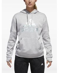 adidas - Athletics Badge Of Sport Hoodie - Lyst