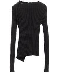Paloma Wool - No 2837 Esmolar Asymmetric Ribbed Sweater - Lyst