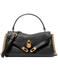 Michael Kors - Hamilton Extra-Small Textured Leather Soft Crossbody Bag - Lyst