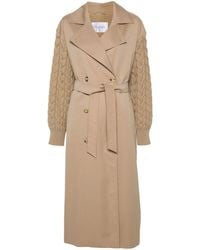 Max Mara - Water-Repellent Gabardine Trench Coat - Lyst