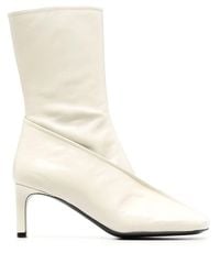 Jil Sander - Boots Cream - Lyst