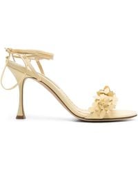 Manolo Blahnik - 90Mm Anista Heeled Sandals - Lyst