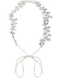 Jennifer Behr - Crystal-Embellished Headband - Lyst