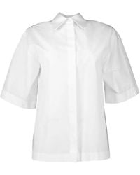 Michael Kors - Short-Sleeve Button-Up Shirt - Lyst