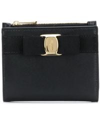 Ferragamo - Vara Bow Compact Wallet - Lyst