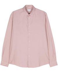 Sunspel - Tonal Stitching Cotton Shirt - Lyst