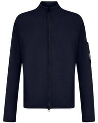 C.P. Company - Zip-Up Cardigan - Lyst