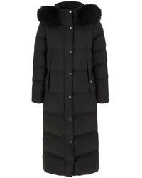 Moorer - Faux Fur-Hood Padded Jacket - Lyst