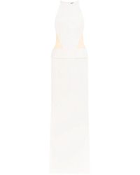 David Koma - Cut-Out Belted Gown - Lyst