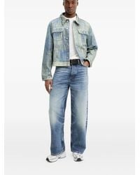 HUGO - Jean Ample À Effet Usé - Lyst