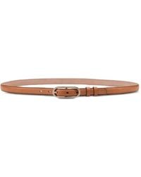Lottusse - Gante Oval-Buckle Leather Belt - Lyst