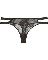 Fleur du Mal - Bouquet Lace Thong - Lyst