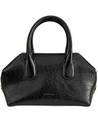 THEMOIRÈ - Small Crinkled-Effect Shoulder Bag - Lyst