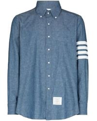 Thom Browne - Chemise À Détail Rayé - Lyst
