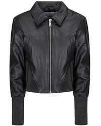 DEADWOOD - Angel Leather Jacket - Lyst