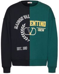 Valentino Garavani - Sweatshirt im Patchwork-Look - Lyst