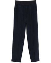 Le Tricot Perugia - Elasticated-Waistband Trousers - Lyst