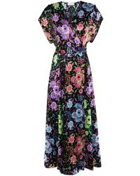 Pierre Louis Mascia - Floral-print Wrap Dress - Lyst