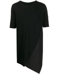 Army Of Me Longline Bias Cut T-shirt - Black