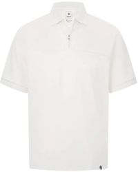 BOGGI - Poloshirt Mit Kurzem Reißverschluss An Der Brust - Lyst