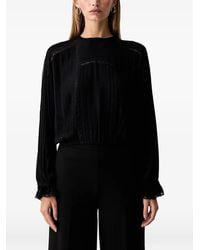 Twinset - Lace-Trim Blouse - Lyst