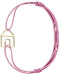 Aliita - Casita Pura House-Motif Cord Bracelet - Lyst