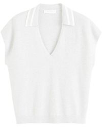 Chinti & Parker - Knitted Polo Top - Lyst