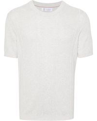 Brunello Cucinelli - T-shirt en maille - Lyst