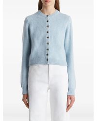 KHAITE - Everheart Button-Front Cashmere Cardigan - Lyst