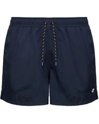 K-Way - Hazel Drawstring Swim Shorts - Lyst