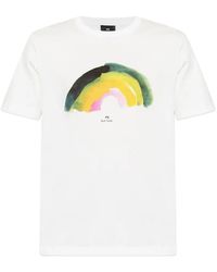 Paul Smith - Graphic-Print T-Shirt - Lyst