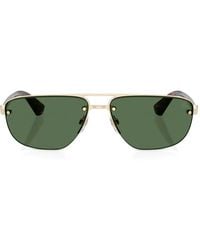 Burberry - Pilot-Frame Sunglasses - Lyst
