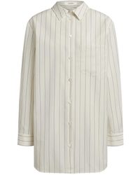 12 STOREEZ - Gestreept Blouse - Lyst