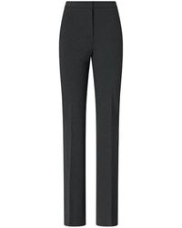 Pinko - Pressed-Crease Straight-Leg Trousers - Lyst