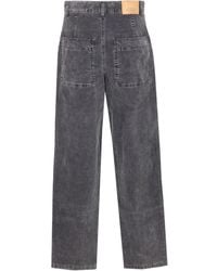 Isabel Marant - Onyta Cordhose mit aufgesetzter Tasche - Lyst