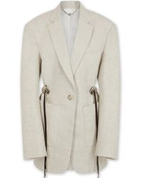 Rabanne - Mottled Wool Blazer - Lyst