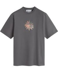 LES HÉRITIERS - X Mas Sorrer Girasols Graphic-Print Sunset T-Shirt - Lyst