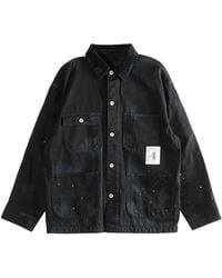 Neighborhood - Buttoned Corduroy-Collar Jacket - Lyst