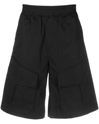 Neil Barrett - Elasticated-waistband Bermuda Shorts - Lyst