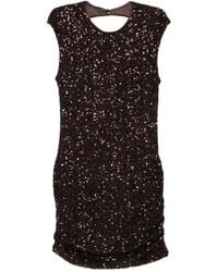 Aniye By - Sequinned Cut-Out Mini Dress - Lyst