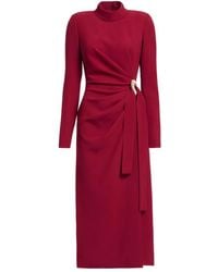 Elie Saab - Midi-Jurk Verfraaid Met Kristallen - Lyst