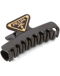 Prada - Horquilla Con Logo - Lyst