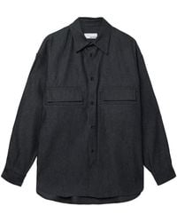 SAGE NATION - Vincent Double-Flap Pocket Shirt - Lyst