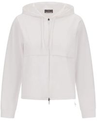 Herno - Zip-Up Hoodie - Lyst