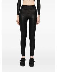 Tessitura - Snakeskin-Effect Performance Leggings - Lyst