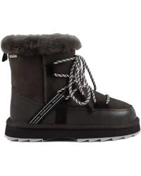 EMU - Blurred Lace-Up Boots - Lyst