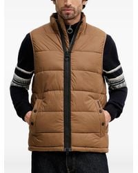 Barbour - Offshore Zip-Up Padded Gilet - Lyst